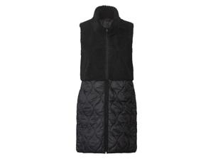 esmara Dames lang vest (S (36/38), Zwart)