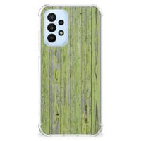 Samsung Galaxy A23 Stevig Telefoonhoesje Green Wood