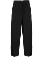 Craig Green pantalon en coton à coupe ample - Noir