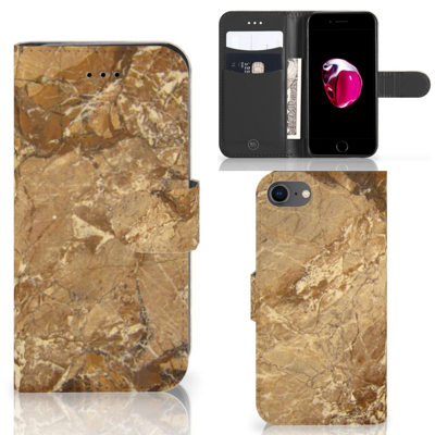 iPhone 7 | 8 | SE (2020) | SE (2022) | Bookcase | Marmer Creme