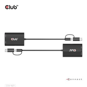 club3D USB 3.2 Gen 1 (USB 3.0) Adapter [1x USB-A, USB-C - 1x HDMI-bus, VGA-bus] Adapter USB Typ C/A - HDMI / VGA