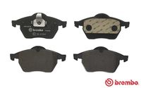 Remblokkenset, schijfrem DIRECTIONAL BRAKE PADS BREMBO, u.a. fÃ¼r Opel, Vauxhall, Saab