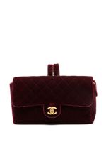 CHANEL Pre-Owned sac porté épaule Classic Flap (1994-1996) - Violet - thumbnail