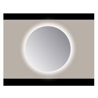 Spiegel Rond Sanicare Q 85 cm Ambi Cold White LED PP Geslepen (Zonder Sensor) - thumbnail