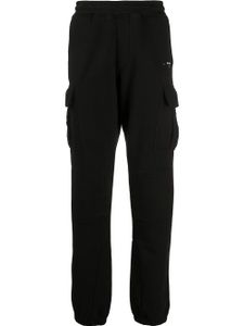 Off-White pantalon de jogging à logo imprimé - Noir