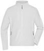 James & Nicholson JN782 Men´s Fleece Jacket - White - XL