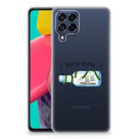 Samsung Galaxy M53 Telefoonhoesje met Naam Boho Bottle
