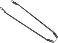 spatbordstang 28", mat zwart. voor, oa bestemd voor transportfietsen