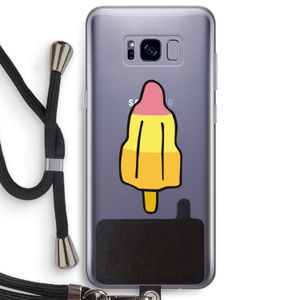 Raketijsje: Samsung Galaxy S8 Plus Transparant Hoesje met koord