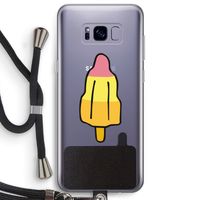 Raketijsje: Samsung Galaxy S8 Plus Transparant Hoesje met koord