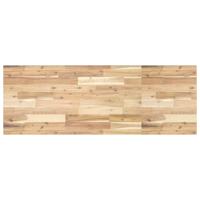 Bureaublad 160x50x2 cm onbehandeld massief acaciahout