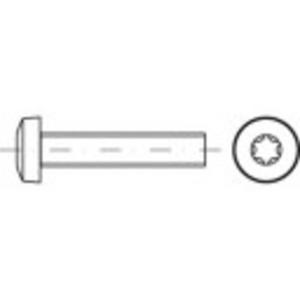 TOOLCRAFT TO-5379816 Lenskopschroeven M8 16 mm Binnen-T RVS A2 500 stuk(s)