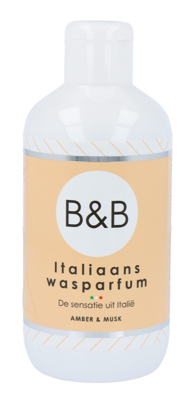 B&B Italiaans Wasparfum Amber & Musk