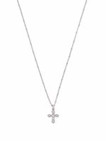 Dolce & Gabbana collier à pendentif croix - Argent