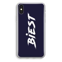 Biest: iPhone XS Transparant Hoesje