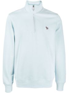 PS Paul Smith sweat à logo poitrine - Bleu