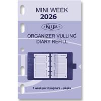 Agendavulling 2027 kalpa mini 7d/2p