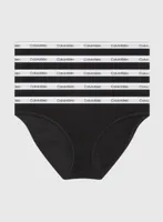 Calvin Klein 5-pack lage Slips dames - Low Rise - Katoenen dames mini slips - Dames onderbroeken