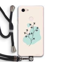 Love your petals: Pixel 3 XL Transparant Hoesje met koord