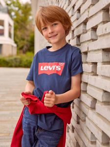 Batwing babyshirt LEVI'S® marineblauw