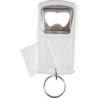 Creativ Company Sleutelhanger met flessenopener, afm 8x4,5x0,5 cm, 5 stuk/ 1 doos