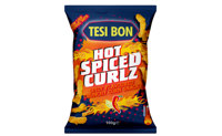 Tesi Bon - Hot Spiced Curlz 100 Gram 14 Stuks