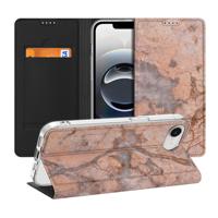 Apple iPhone 16e | Standcase | Marmer Oranje