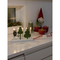 Konstsmide 2561-219TR Kerstboog Uil Helder Gloeilamp Wit