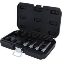 KS Tools 150.2400 Set speciale aansluitbussen voor remklauwschroefkoppeling, 12-delig