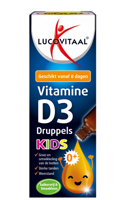 Lucovitaal Voedingssupplementen D3 Vitamine Druppels Kids 50ml