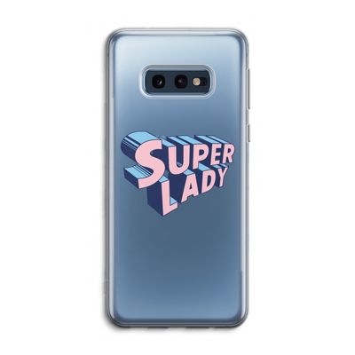 Superlady: Samsung Galaxy S10e Transparant Hoesje