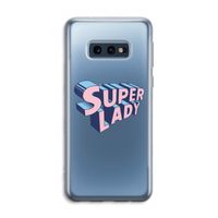 Superlady: Samsung Galaxy S10e Transparant Hoesje