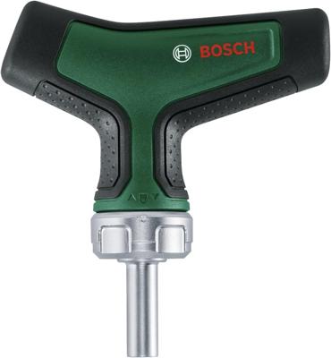 Bosch Groen T-handle ratchet screwdriver (T-greep ratel/bitschroevendraaier) - 1600A02Z9S
