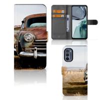 Motorola Moto G62 5G | Telefoonhoesje met foto | Vintage Auto