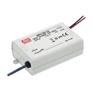 Mean Well APV-25-36 LED-transformator Constante spanning 25 W 0 - 0.7 A 36 V/DC Niet dimbaar, Overbelastingsbescherming 1 stuk(s)