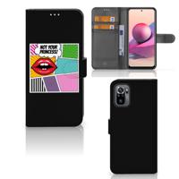 Xiaomi Redmi Note 10S | 10 4G | Poco M5s | Wallet Case | met Pasjes | Popart Princess