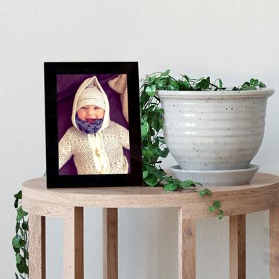 Glazen fotolijst met foto maken - 13x18 cm