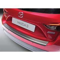 Bumper beschermer passend voor Mazda 3 5-deurs 10/2013- Zwart GRRBP804