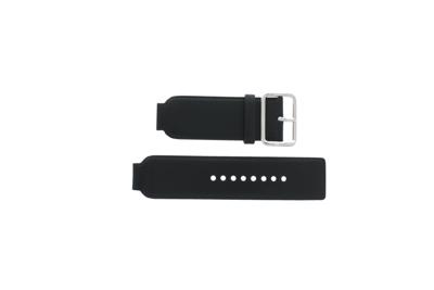 Horlogeband Marc by Marc Jacobs MJ1439 Leder Zwart 16mm