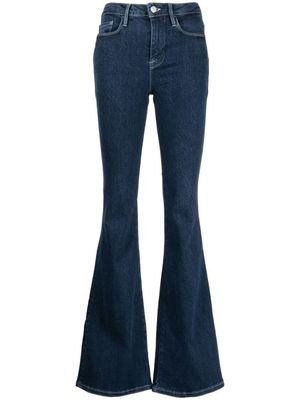 FRAME jean en coton biologique à coupe évasée - Bleu