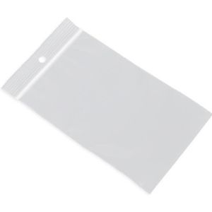 400x Plastic zakjes met gripsluiting 60 x 80 mm/6 x 8 cm   -