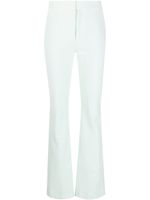 Alexander Wang pantalon évasé en velours - Vert