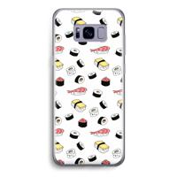Sushi time: Samsung Galaxy S8 Transparant Hoesje