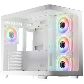 LC-Power LC-8001W-ON computerbehuizing Micro Tower Zwart