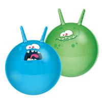 Skippyballen Funny Faces - set van 2 - 45 cm - buitenspeelgoed voor kleine kinderen