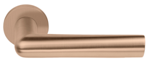 Formani Deurkruk Piet Boon INC PBI102-G op rozet - PVD licht brons