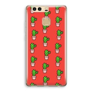 Mini cactus: Huawei P9 Transparant Hoesje
