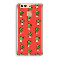 Mini cactus: Huawei P9 Transparant Hoesje