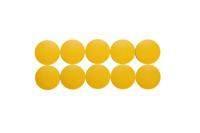 Magneet maul solid 38mm 2500gr geel