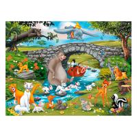 Ravensburger Puzzel dierenvrienden 100st xxl.